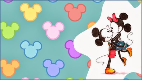 Mickey Mouse y Minnie dibujos (1)