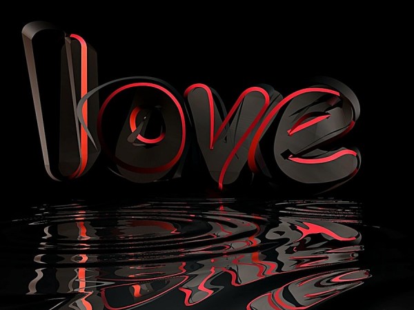 Wallpapers de Amor "Love" y corazones en 3D para descargar ...