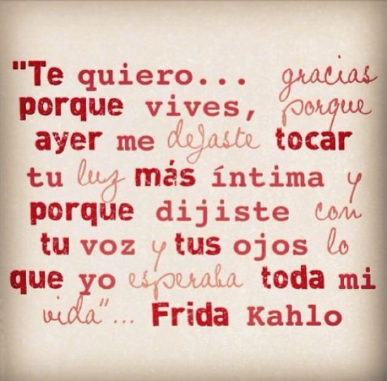 Frases y poemas de Frida Kahlo  (23)
