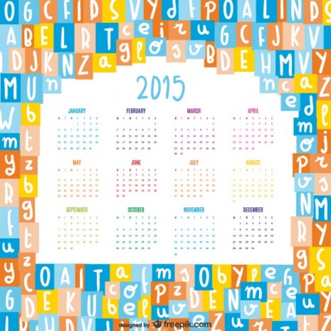 calendario-2015-con-letras-del-afabeto_23-2147496316