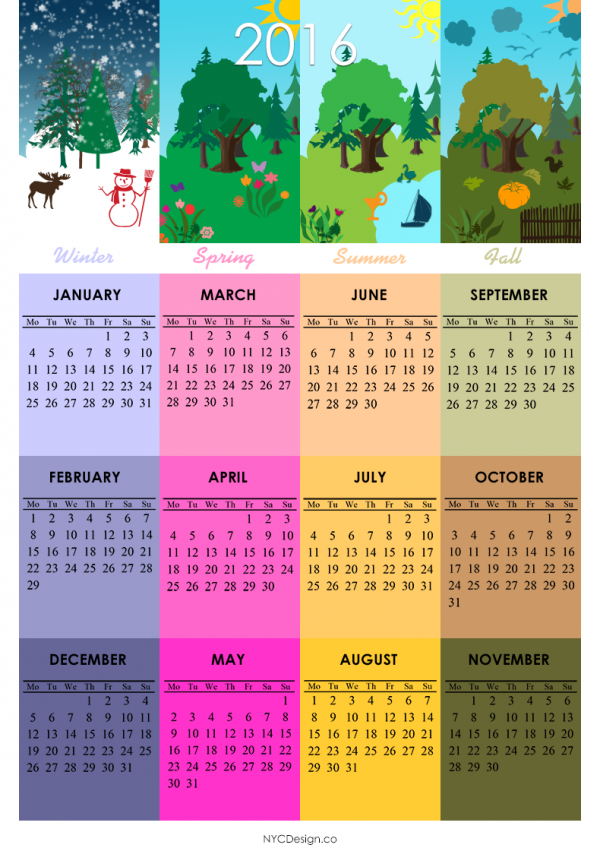 2016-Calendar