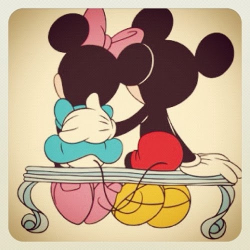 Mickey Mouse y Minnie dibujos (6)
