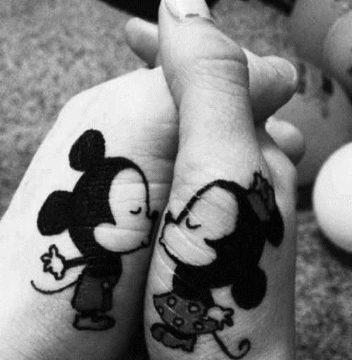 Mickey Mouse y Minnie en Blanco y negro (2)