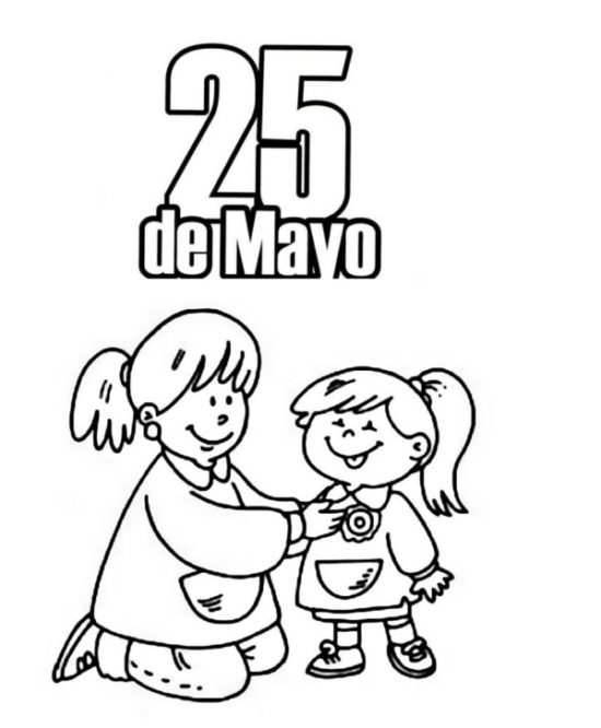 25 de mayo dibujos para niños  colorear (22)