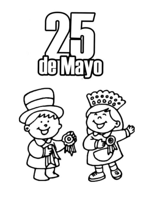 25 de mayo dibujos para niños  colorear (24)