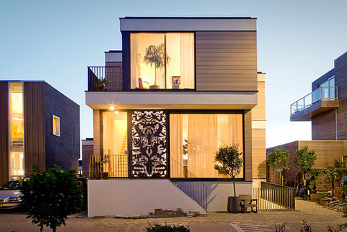 Hermosas fachadas de casas modernas y simples (15)