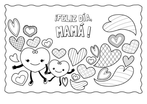 Imágenes del Día de la Madre con dibujos para descargar 