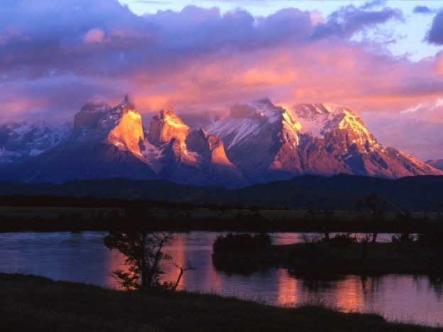 Imágenes del Parque Nacional Torres del Paine y Glaciar Grey en el sur