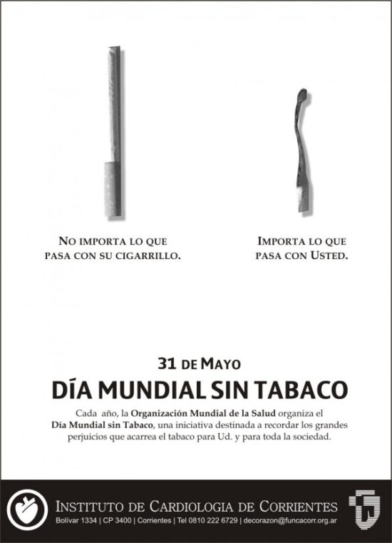 día sin Tabaco carteles (7)