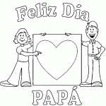 Carteles y diplomas del Día del Padre para colorear y regalar