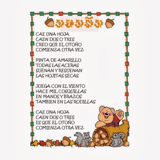 Poemas infantiles de Otoño (9)