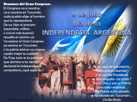 información del 9 de julio - dia de la independencia argentina (2)