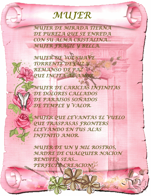 poemas y versos Dia de la Mujer (1)