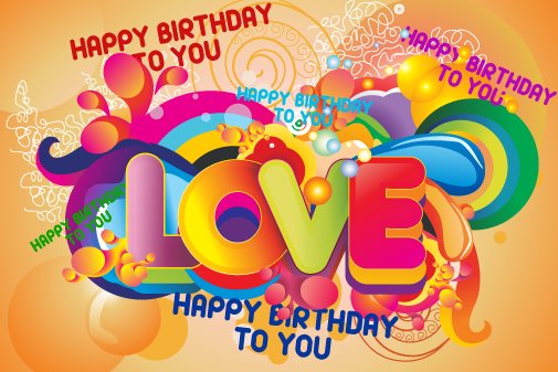 Tarjetas mensajes de Amor Feliz cumpleaños (1)