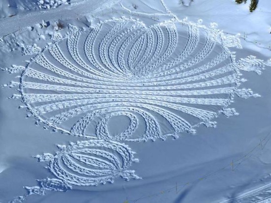 arte en la nieve imágenes  (1)