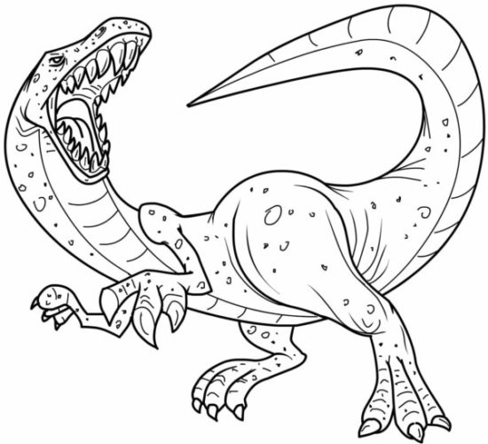Dinosaurios para colorear dibujos (9)