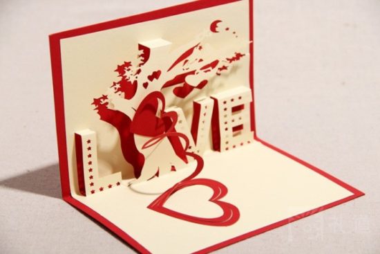 tarjetas de amor 3D - Pop up (1)