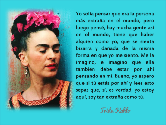 Frases y poemas de Frida Kahlo  (1)
