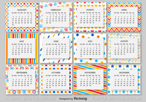 vector-2016-calendar-template