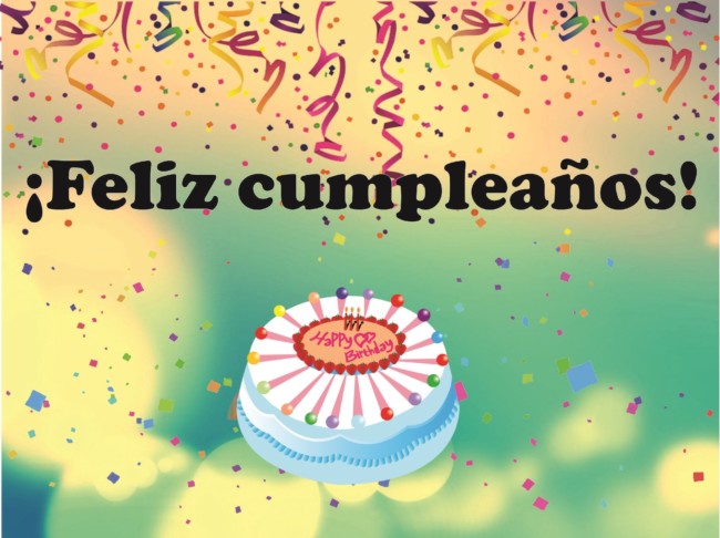 Felicitaciones de cumpleaños, Tarjetas con frases de Felíz c
