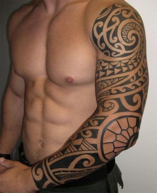 Tatuajes tribales para hombres y mujeres [85 imágenes ...