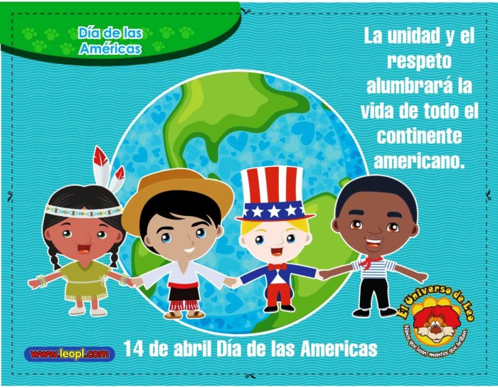 Imagenes Del Dia De Las Americas Informacion Banderas Resumen