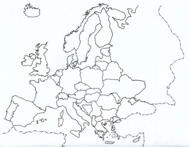 Mapa De Europa Con Nombres Y Division Politica Para Imprimir 50 Images 0270
