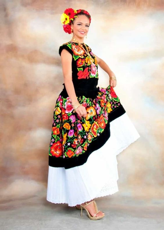 Trajes mexicanos típicos, vestidos tradicionales de méxico