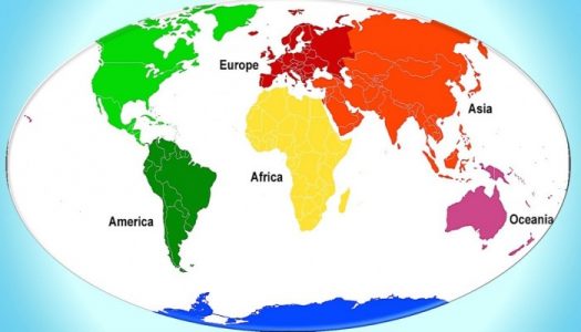 ¿cuántos Continentes Hay En El Mundo Actualizado 2021 Información Imágenesemk 0178